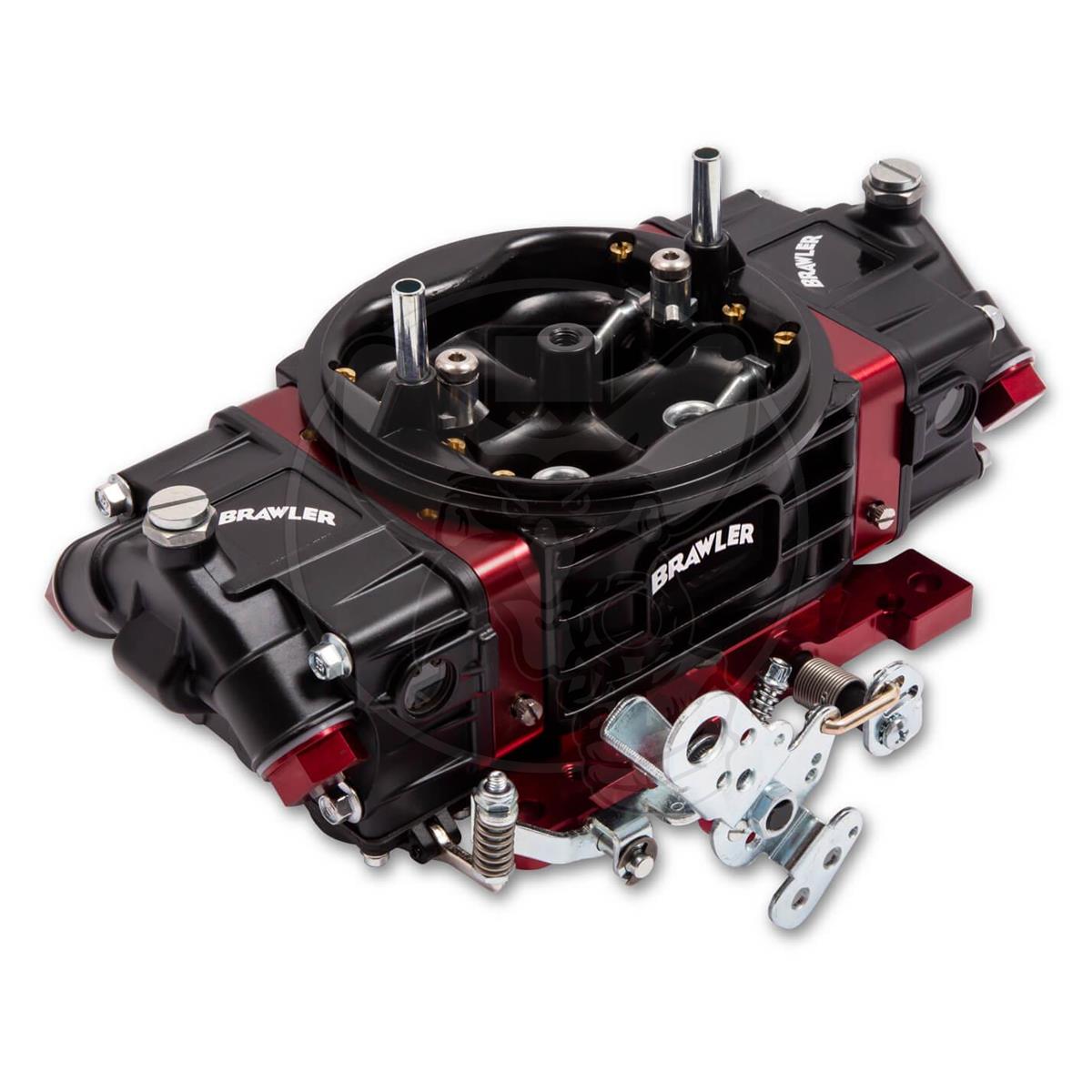 BRAWLER 850 CFM RACE CARB MECHANICAL SECONDARY BLACK/RED 4150
