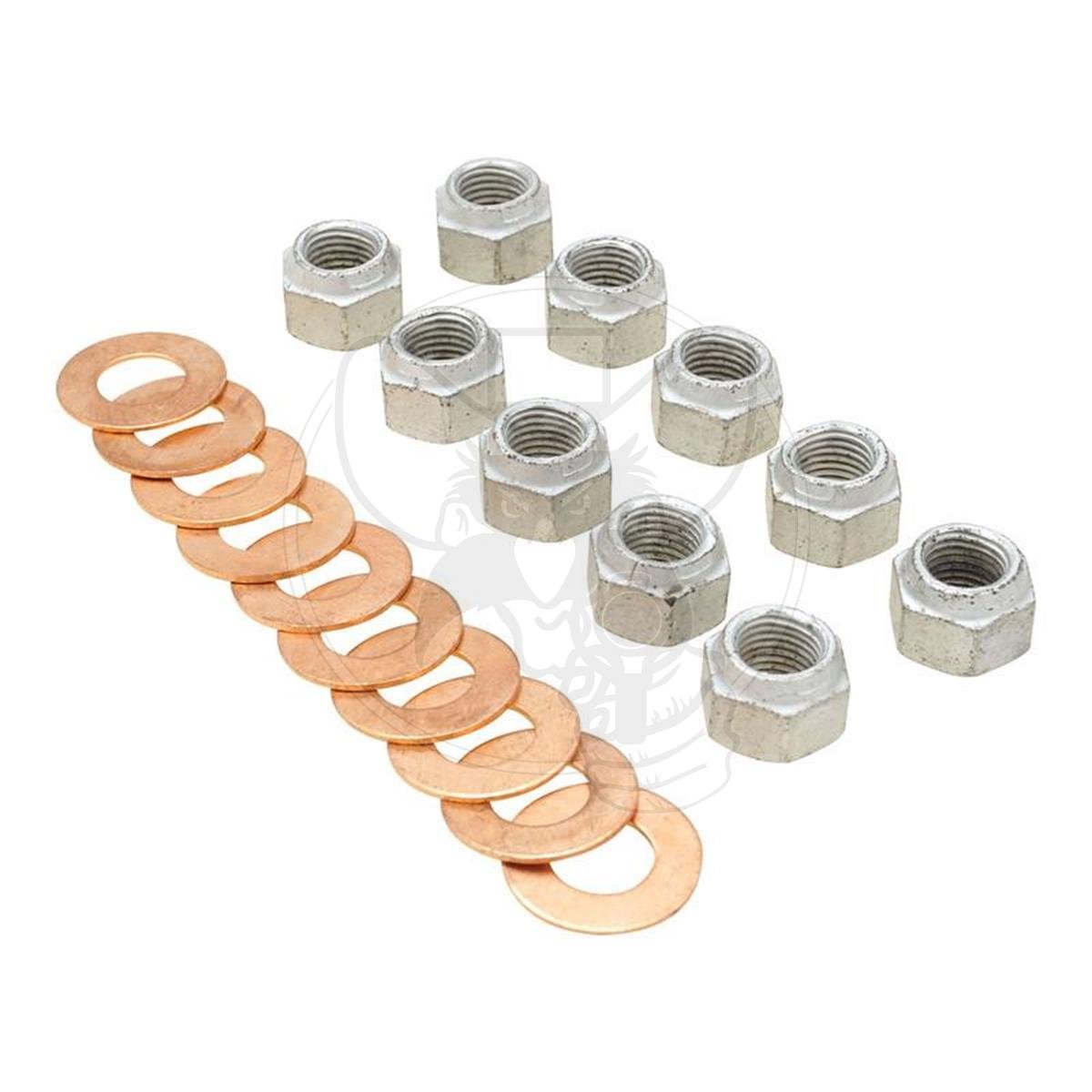 RTS OE DIFF CENTRE NUT & WASHER KIT FITS FORD 8" & 9" DIFF 10-SET