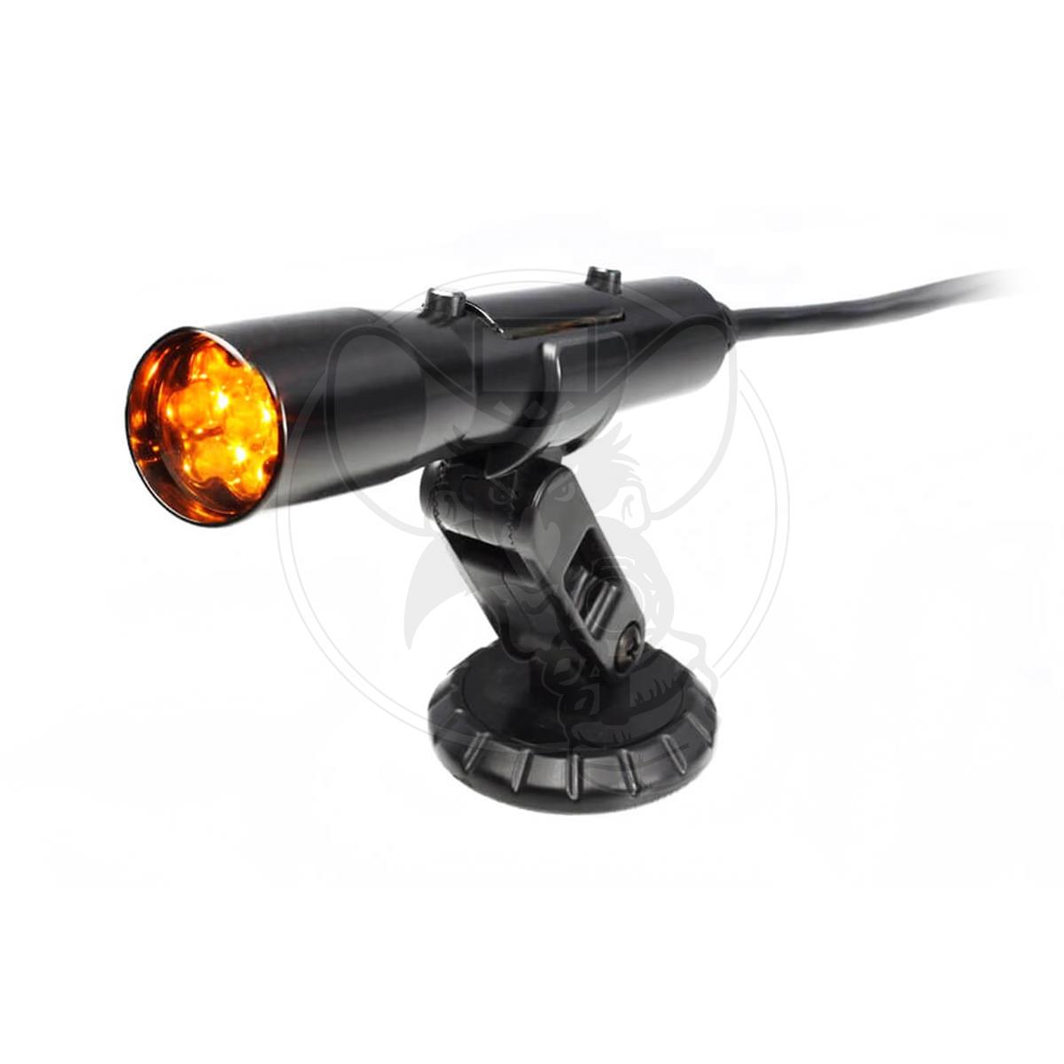 S840008 - HOLLEY SNIPER STANDALONE SHIFT LIGHT BLACK WITH YELLOW