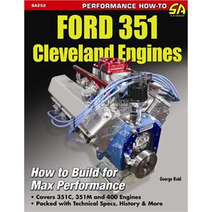 SA DESIGN BOOK FORD 351 CLEVELAND ENGINE BUILD MAX PERFORMANCE