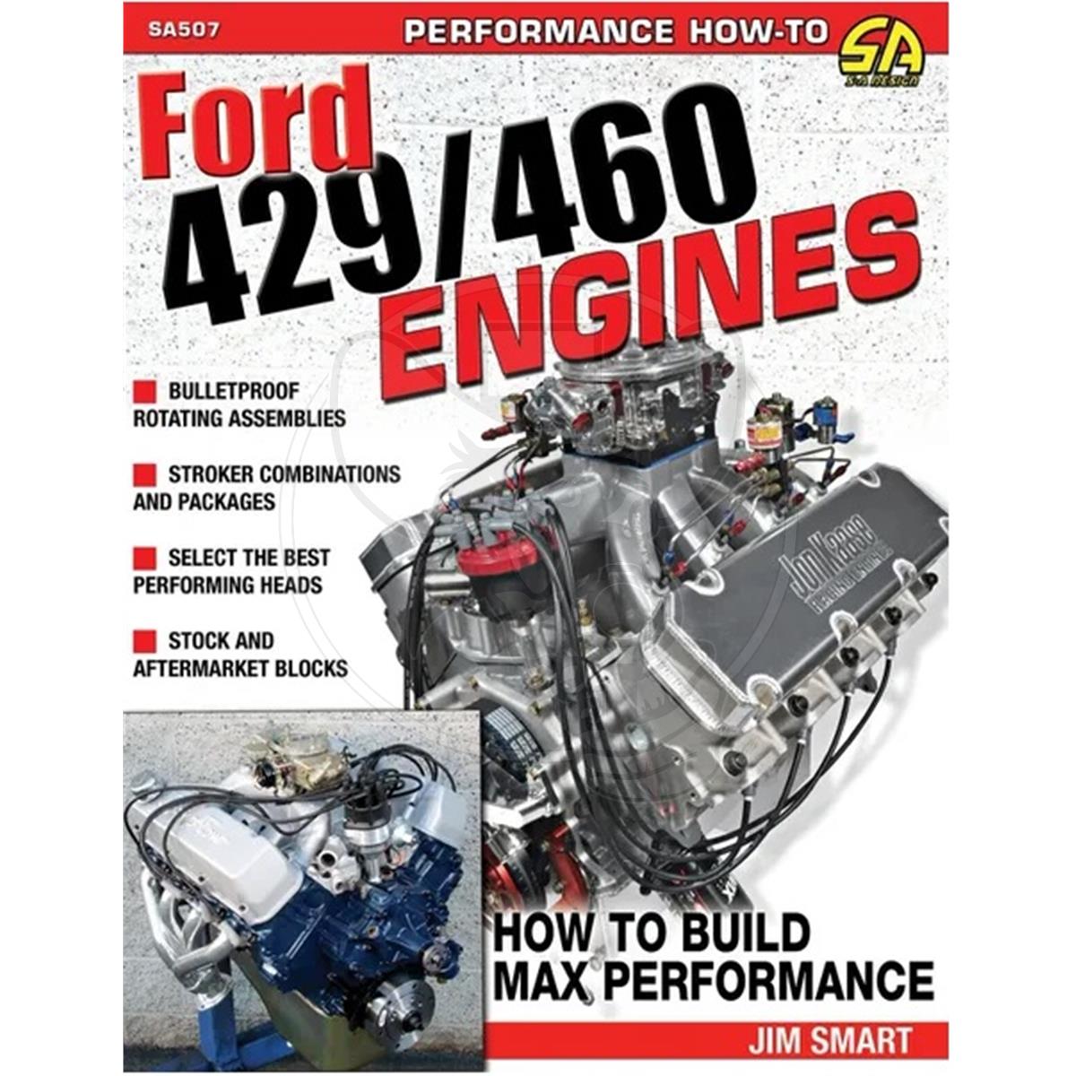 SA DESIGN BOOK FITS FORD 429-460 ENGINES HOW TO BUILD MAX PERFORMANCE