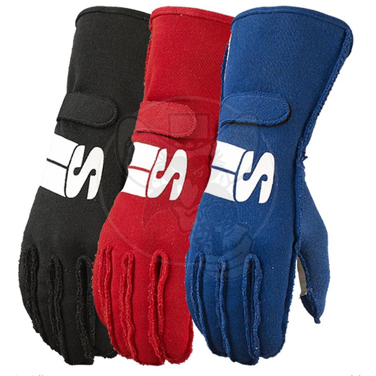 SIIMLK SIMPSON IMPULSE DRIVING GLOVE SFI5 BLACK LARGE