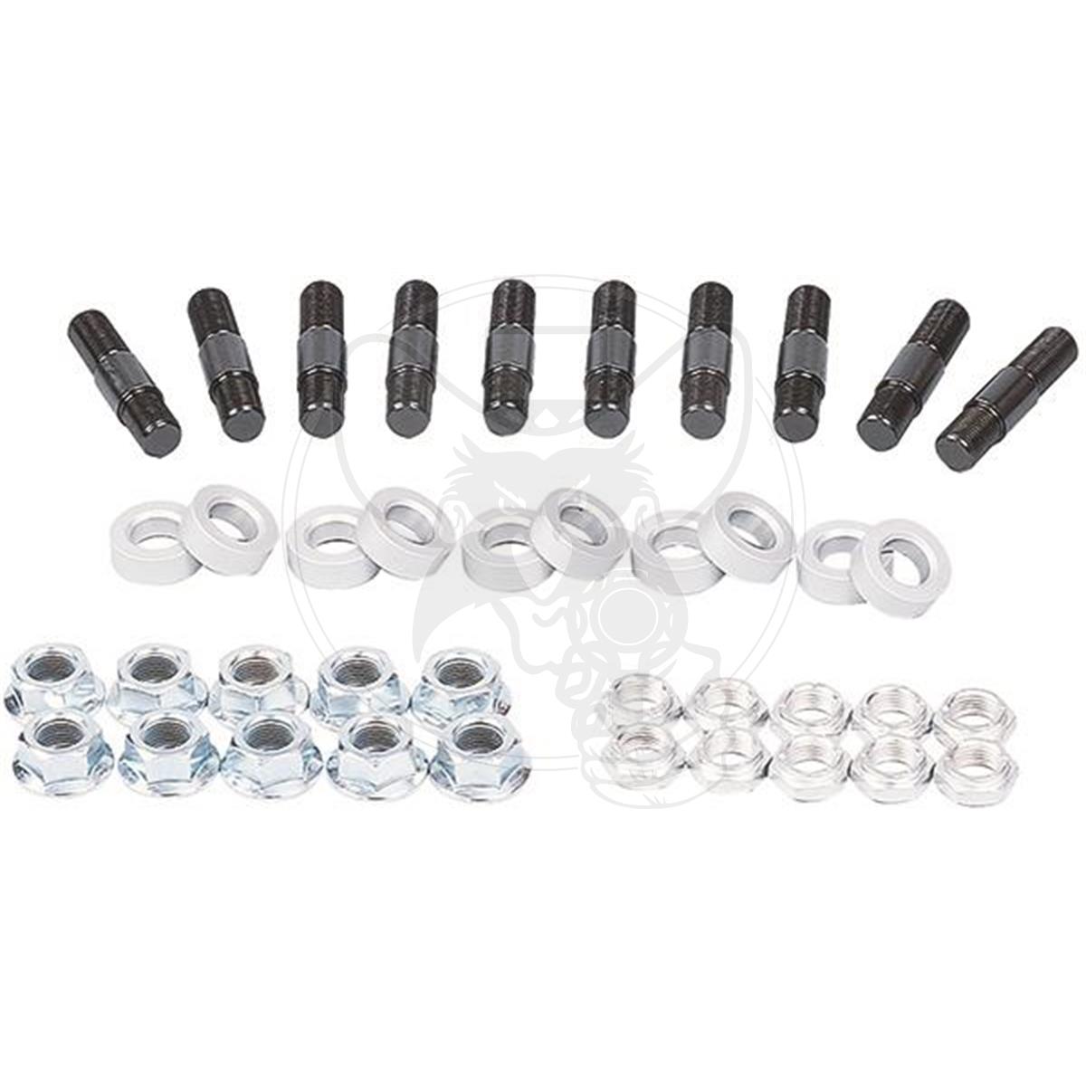 STRANGE MOLY 5/8" STUD KIT WITH 1.50" SHANK INC WASHERS