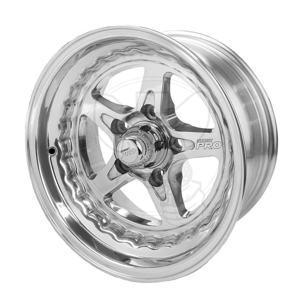 STREET PRO II CONVO PRO WHEEL POLISHED 15x4"x2"BS FITS CHEV