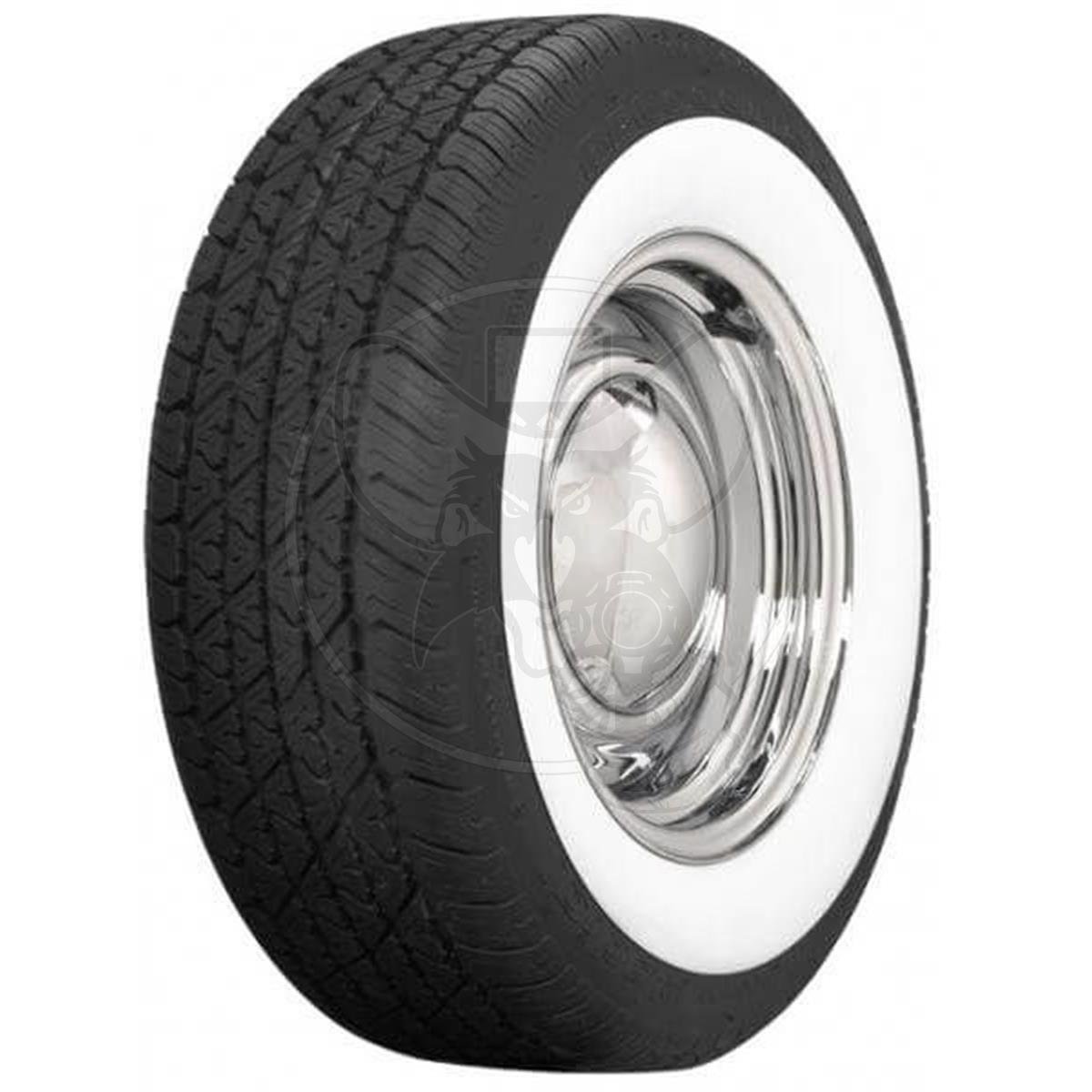 BF GOODRICH SILVERTON RADIAL 205/75 R15 WITH 2-3/8" WHITEWALL