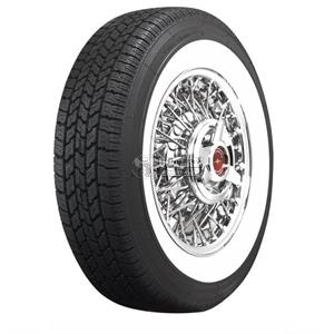 COKER CLASSIC RADIAL TYRE 235/75-R15 WITH 3-1/8" WHITEWALL