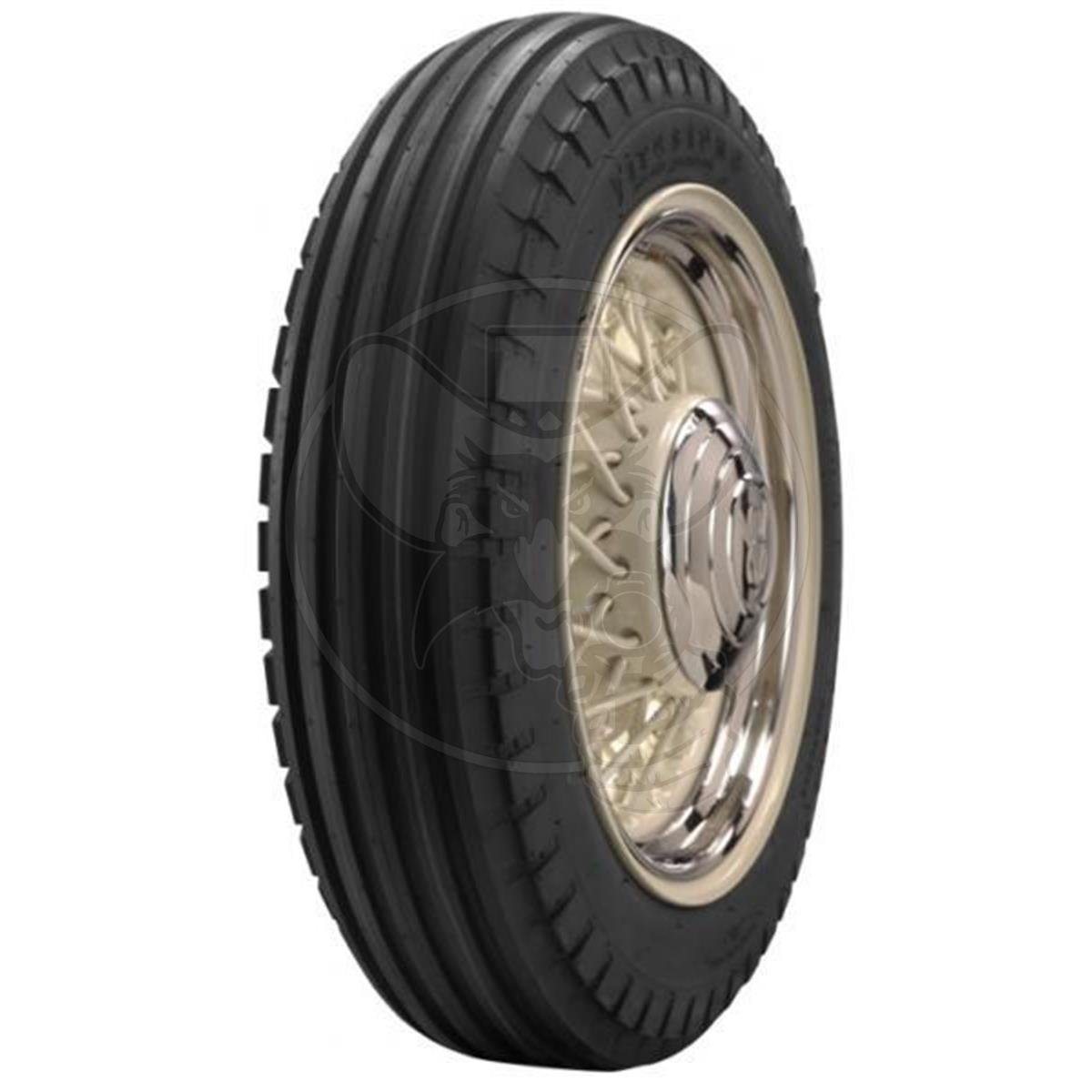 FIRESTONE TYRE FRONT DIRT TRACK BIAS PLY 500 X 15" ANTIQUE RIBBED
