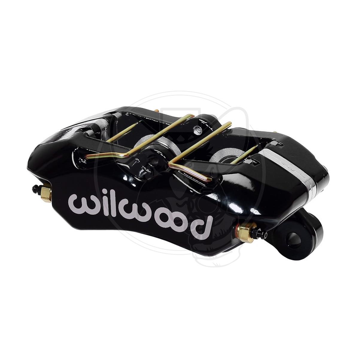 WILWOOD CALIPER 4-PISTON FORGED DLM LOW PROFILE BLACK
