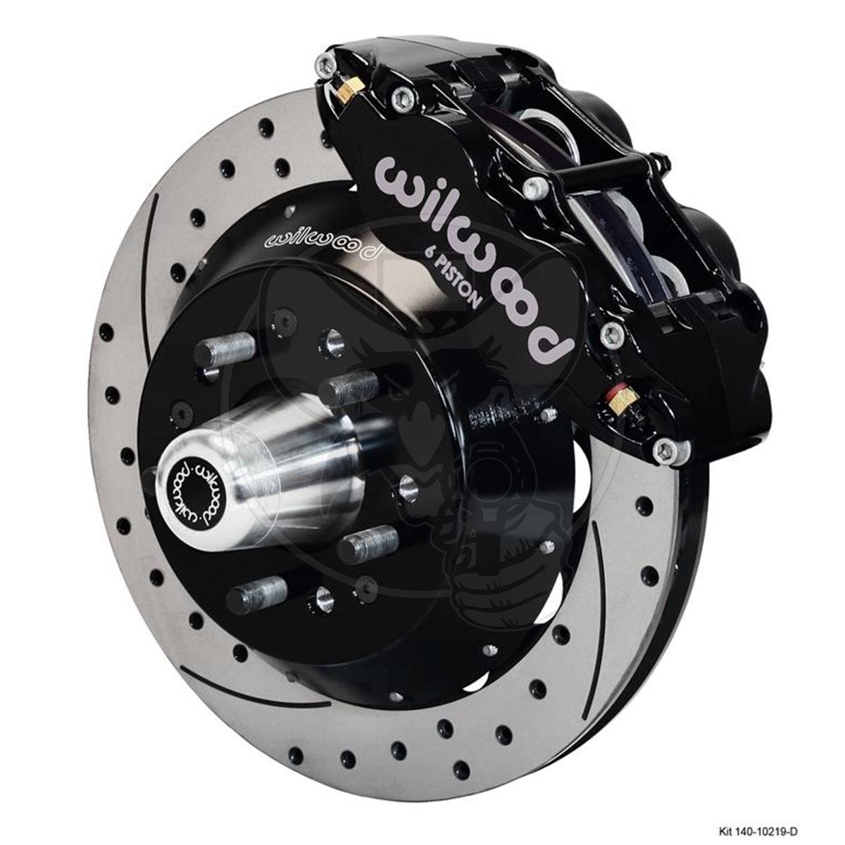 WILWOOD FRONT HUB FORGED SUPERLITE 6 PISTON BIG DISC BRAKE KIT