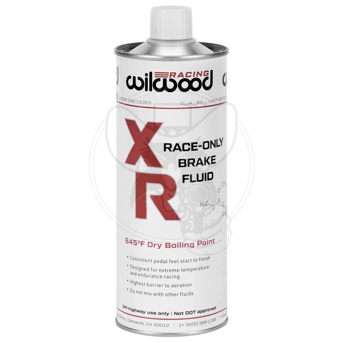 WILWOOD XR RACING BRAKE FLUID 645°F/340°C DRY BOILING POINT 500ML